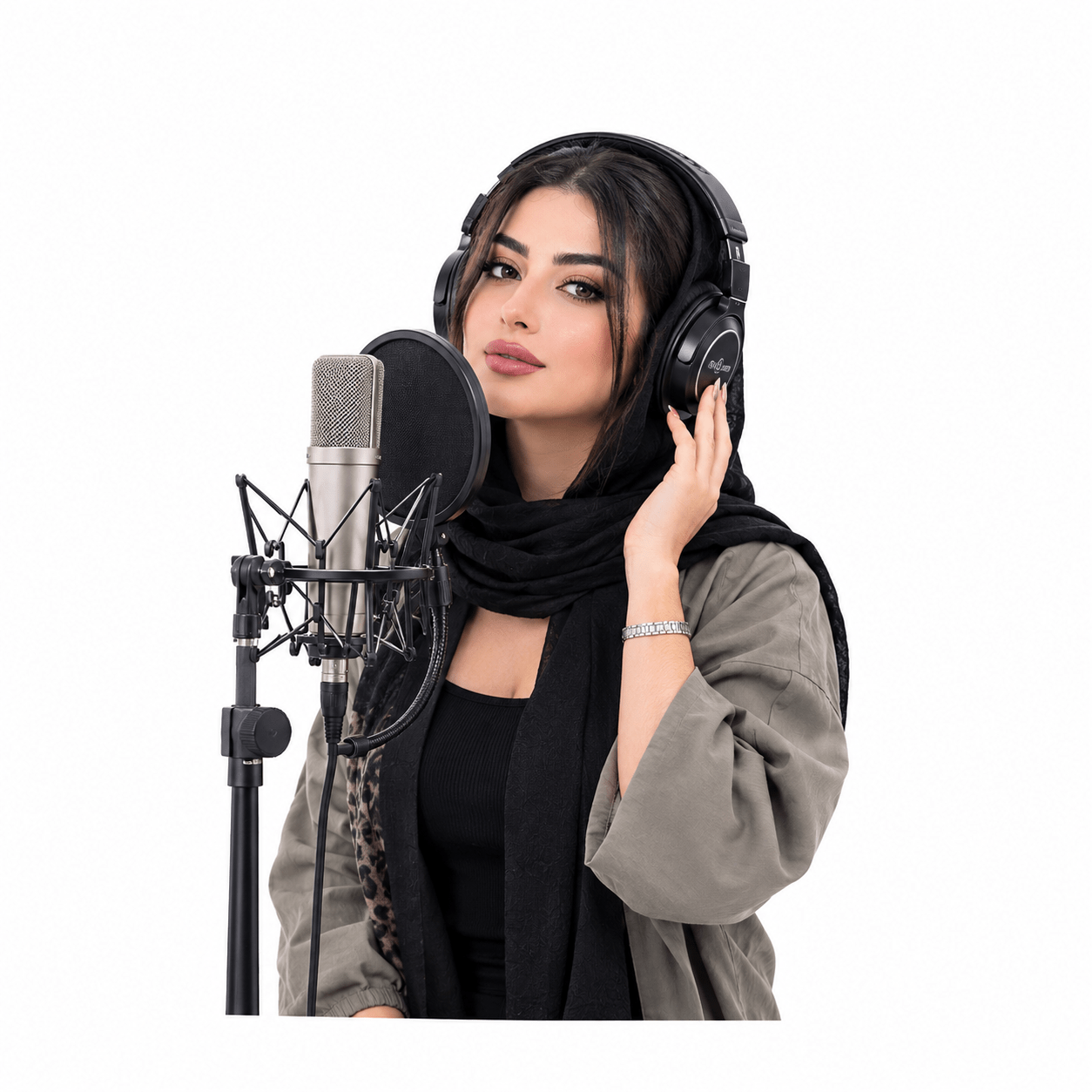ضبط و میکس وکال در استودیو